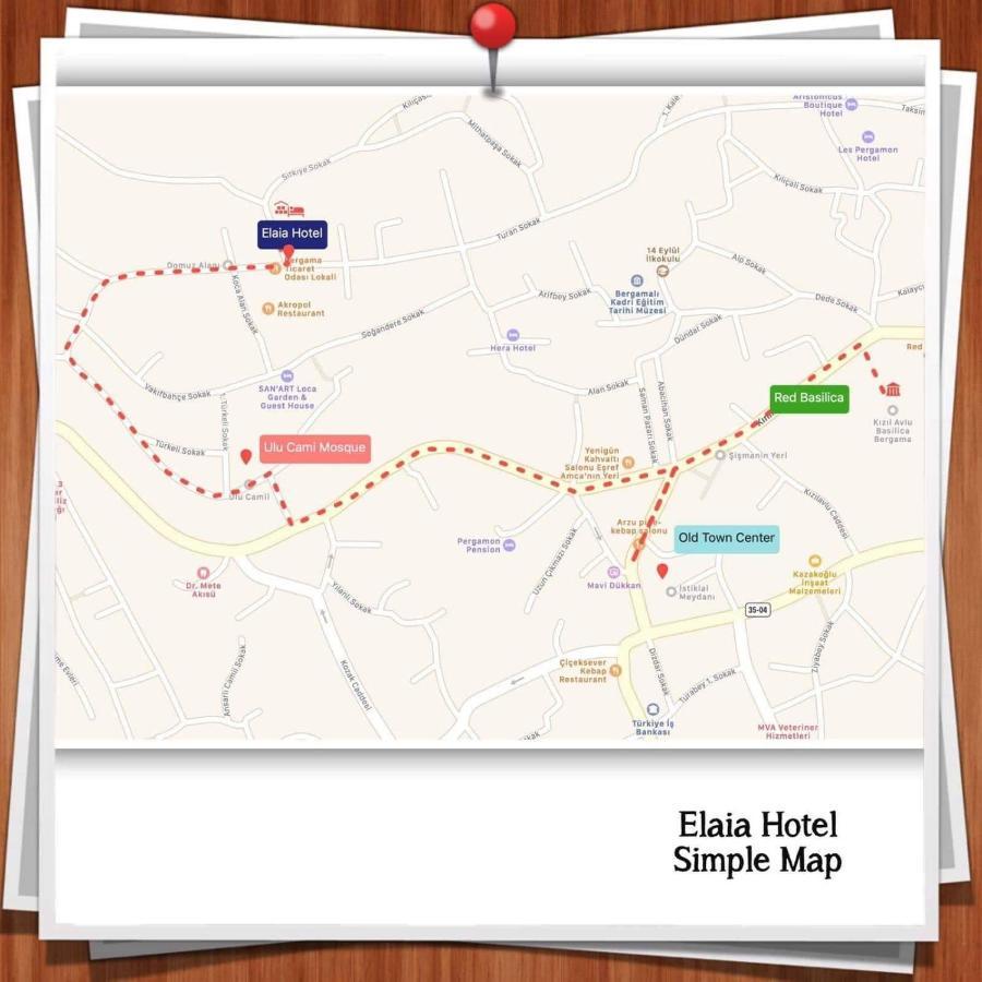 Elaia Hotel Bergama Ngoại thất bức ảnh